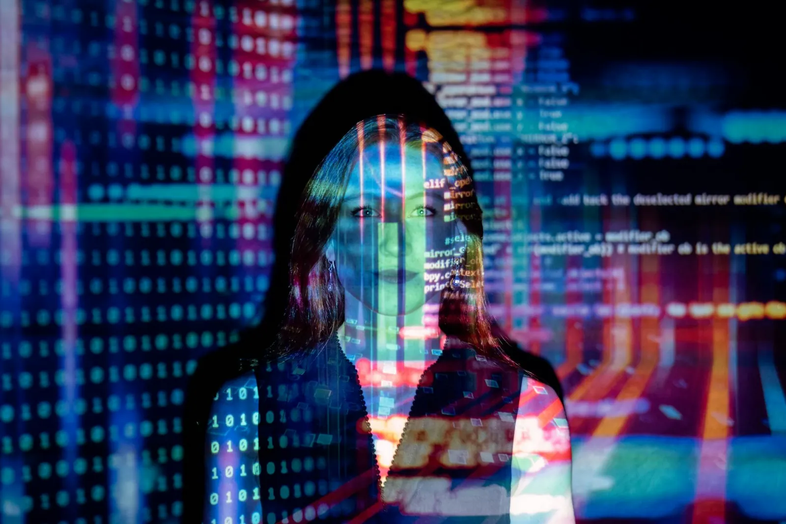 AI chatbot interface helping customer with support request on modern business platform