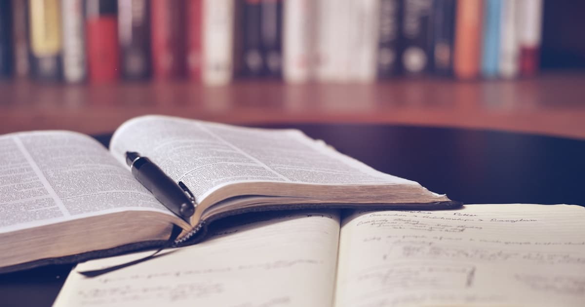 Person reading single book deeply versus another drowning in scattered articles